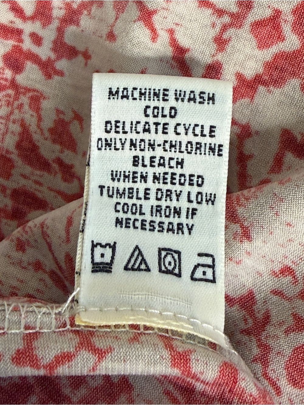 Max Studio Red and White Sleeveless V-Neck Mini Dress - Picture 6 of 7